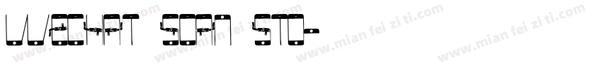 wechat scan std字体转换